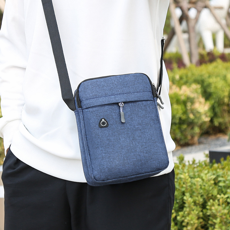 Men's business casual messenger bag new fashion Oxford cloth travel shoulder bag large capacity backpack foreign trade Wholesale