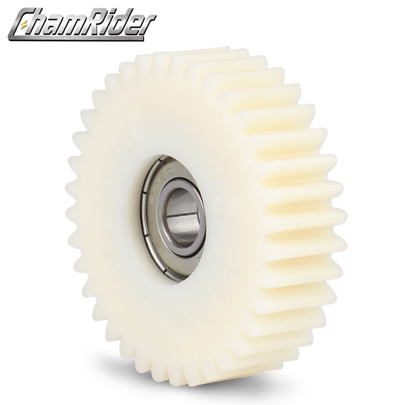 Coche eléctrico engranaje bicicleta motor 36 dientes nylon engranaje e-bicicleta cubo motor engranaje xf15