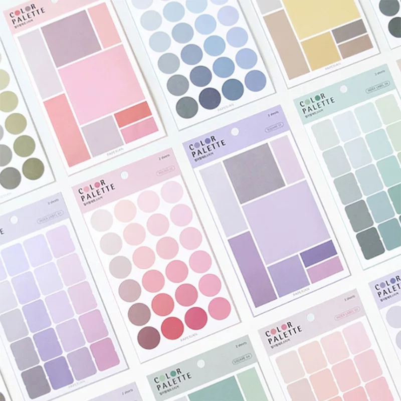 Sticker, multifunctional stickers, factory direct supply, gradient, scheduler