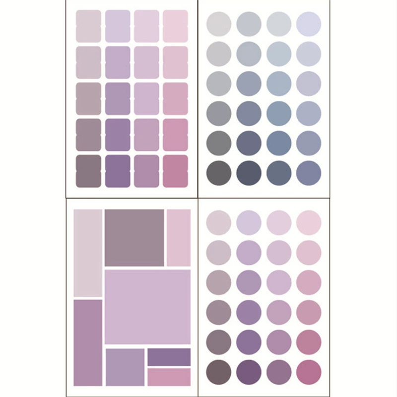 Sticker, multifunctional stickers, factory direct supply, gradient, scheduler