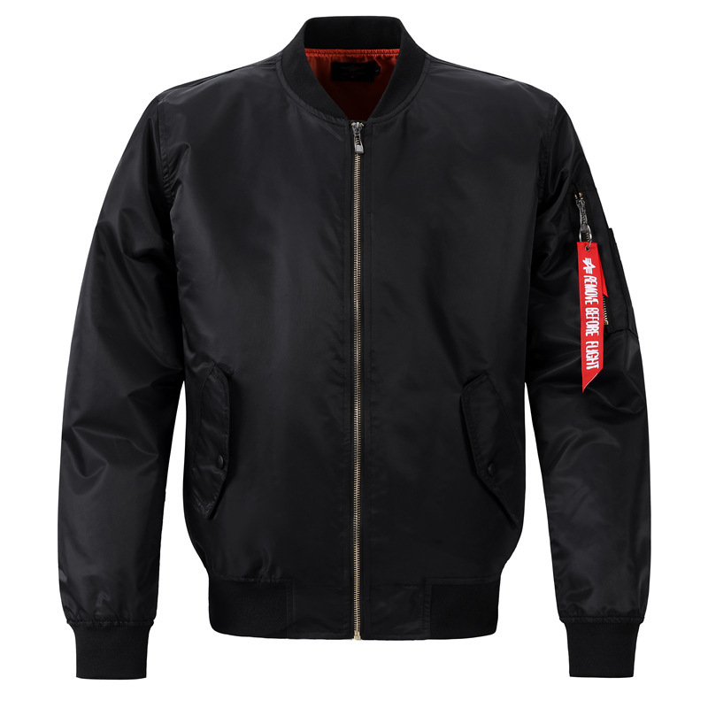 8807 Plus Size Men's Sports Casual Stand Collar Men's Jacket Air Force One Ma01 Pilot Men's Baseball Uniform