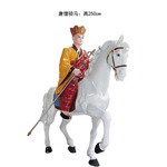 现货西游记雕塑玻璃钢唐僧骑马雕塑孙悟空齐天大圣宝大圣归来