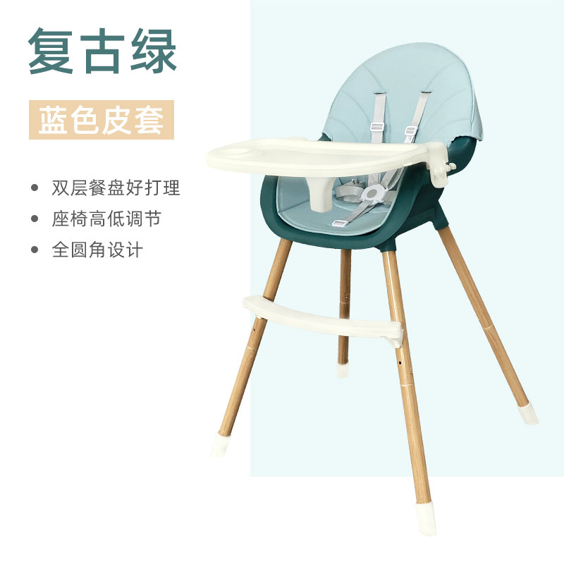 Silla de comedor para bebés silla de comedor para niños multifuncional silla de comedor plegable portátil silla para bebés grande silla de mesa de comedor