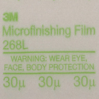 英国产3M 268L 300*350mm 30μ自贴式阀门研磨砂纸  纸基