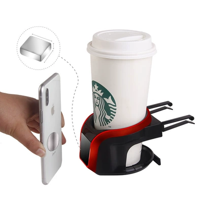 Beverage Rack Magnetic Mobile Phone — Car cup holder/beverage holder