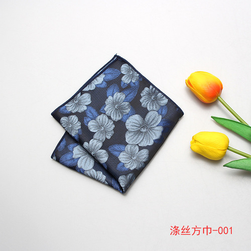 Manufacturer wholesale men's high-end suit pocket squares, various multi-color formal business professional pocket squares