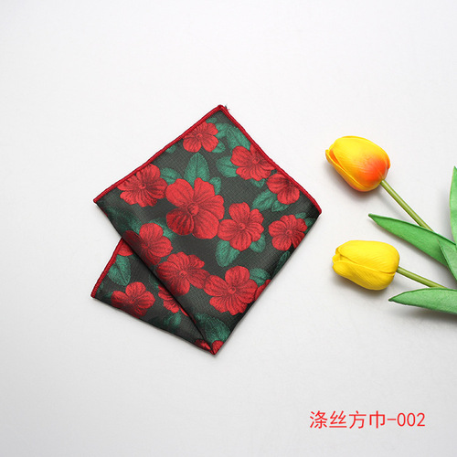 Manufacturer wholesale men's high-end suit pocket squares, various multi-color formal business professional pocket squares