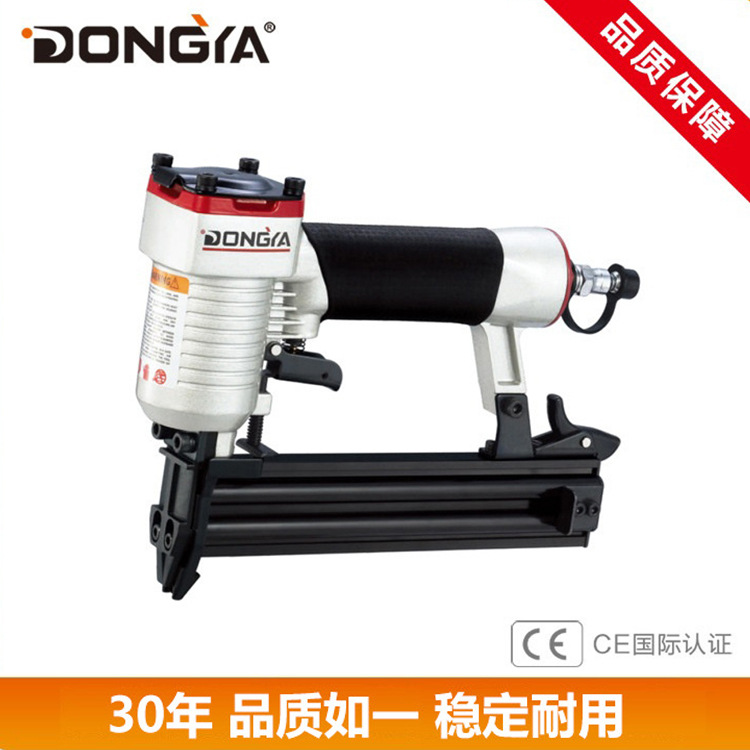 厂家直销东亚气动工具直排钉装潢用条板装嵌工具F32气动直钉枪