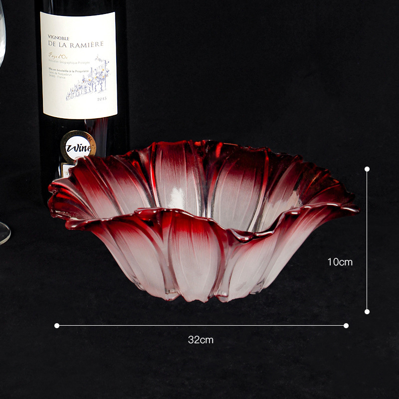 빨간 과일 통 대형 (8/상자)