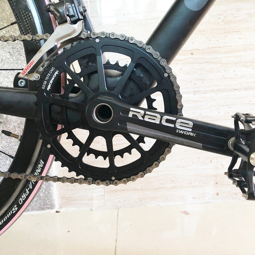RACEWORK road bicycle crankset 170/172.5/175mm hollow integrated crank chrysanthemum crankset