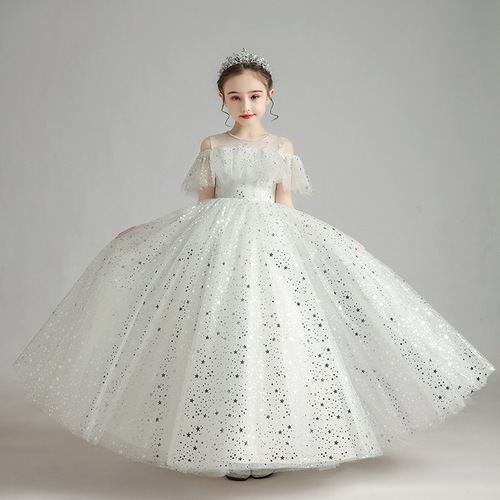 Child's formal dress, princess dress, ballgown, piano performance costume, little girl, host, flower child, wedding dress