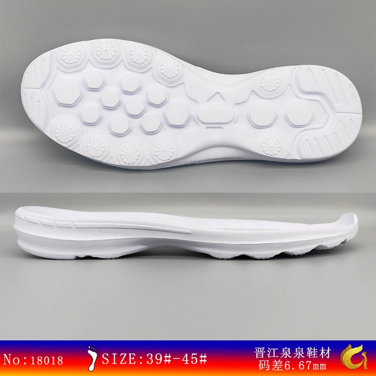 Quanquan обувной материал, фабричная Оптовая обработка, подошва EVA, индивидуальная Мужская спортивная легкая амортизирующая подошва для отдыха