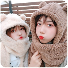 С�ܶ���Χ��ñ��һ�嶬���Ӻ���ñΧ������ɰ��ٴ�ë����Ůѧ��