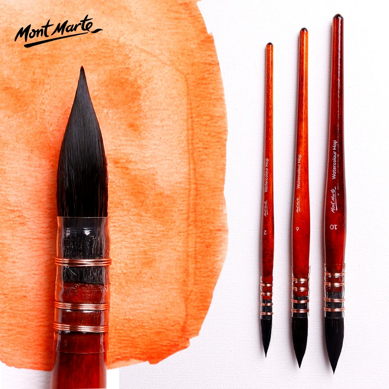 蒙玛特 Watercolour, crayons, set handmade, writing brush