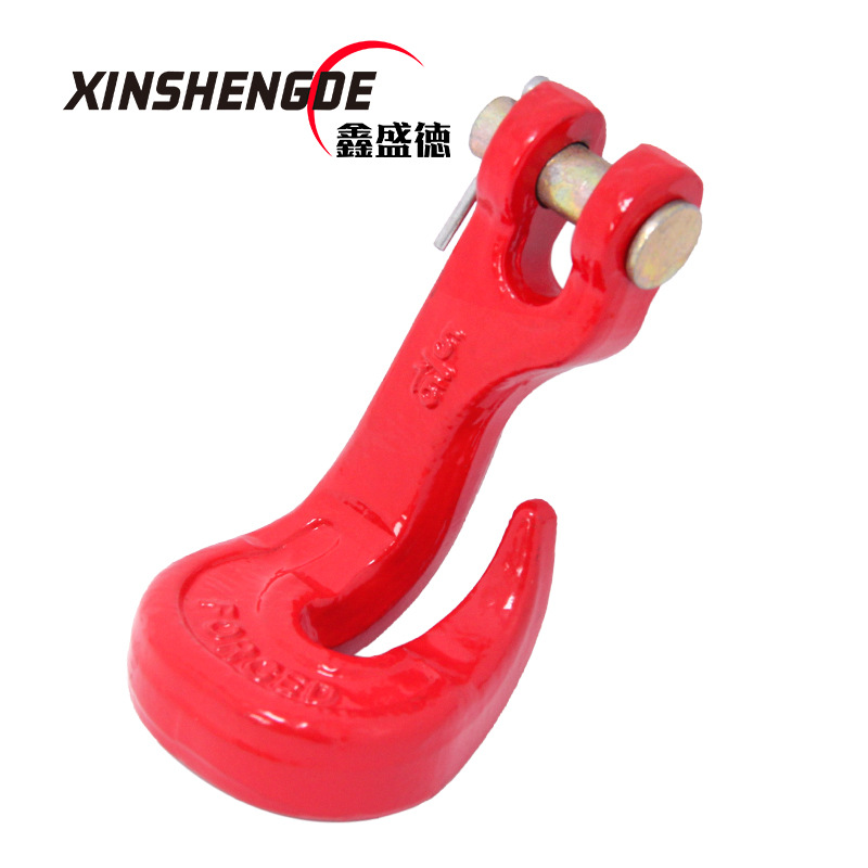 羊角弯钩  眼型弯钩 羊角抓钩 锻造钩 即墨索具厂家量大从优