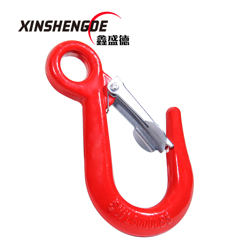防口宽嘴钩 大开口合金钢宽嘴吊钩 环眼大开口吊钩 行车吊车挂钩