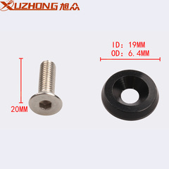 Manufacturer Modified Part M6 Washer Screw JDM Modified Washer Fender Washer License Plate Frame Universal Washer