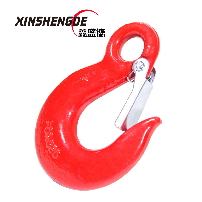 模锻吊钩 324A/H 眼形滑钩 青岛五金索具厂家 吊钩 货钩