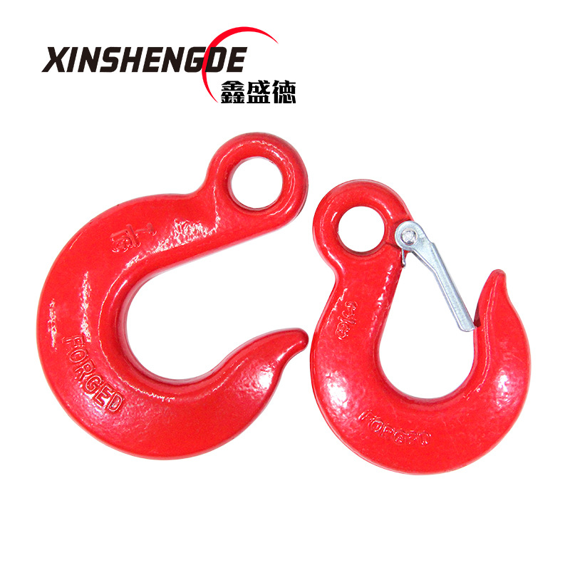 324A眼形滑钩 324H眼形吊钩 锻造货钩 青岛五金索具厂家