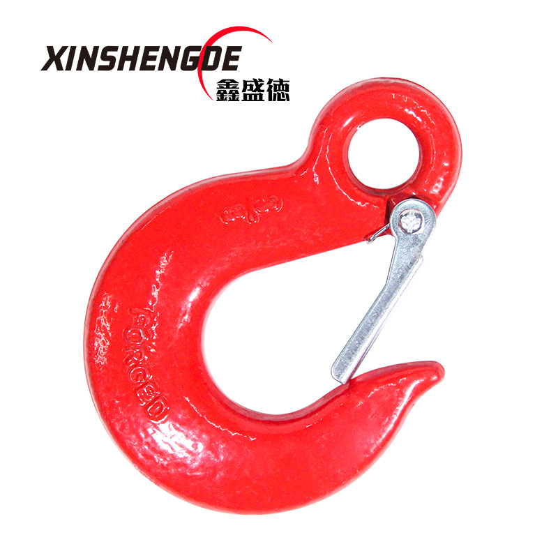 324眼型滑钩 眼型货钩 环眼钩 锻造钩 即墨索具厂家量大从优