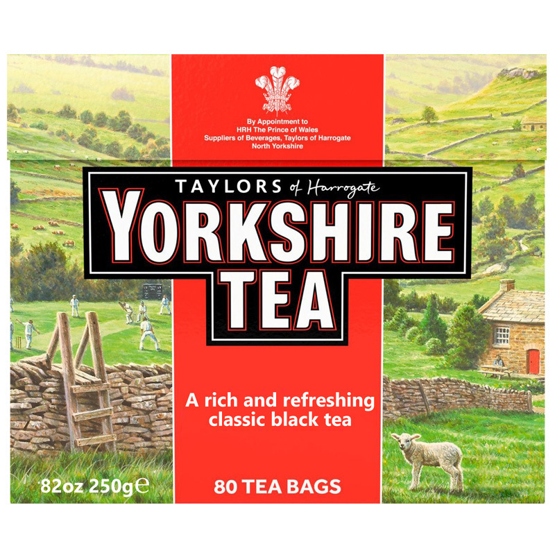 British Taylor taylors Yorkshire Black Tea 250g boxed British classic afternoon tea bag British Taylor taylors Yorkshire Black Tea 250g boxed British classic afternoon tea bag