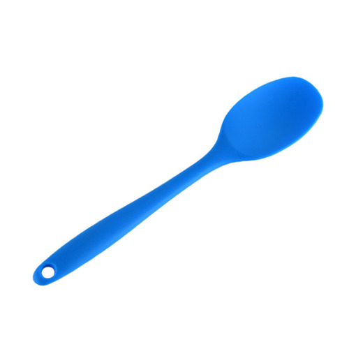 Small all-in-one handle silicone soup spoon non-stick pot soup shell spatula kitchen cooking utensils tableware