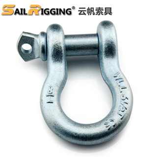 即墨厂家直供 碳钢锻造G-209卸扣 美式弓型卸扣 支持订做
