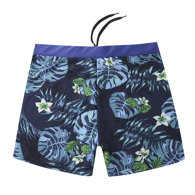 Baiya anti-vergüenza natación troncos hombres más tamaño transpirable moda boxeador natación troncos adultos playa vacaciones playa shorts