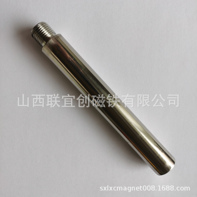 供应传输带强磁吸距50mm磁力板 除铁12000高斯磁力棒 圆形磁力架