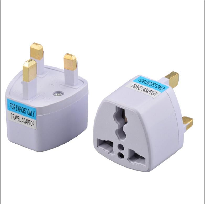 Cross-border source British gauge European gauge adapter US gauge to Australian gauge to German standard conversion plug European standard round flat plug