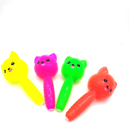 Decompression artifact pinch flash stick pinch music children's luminous toy handle Alibaba night market street stall supply