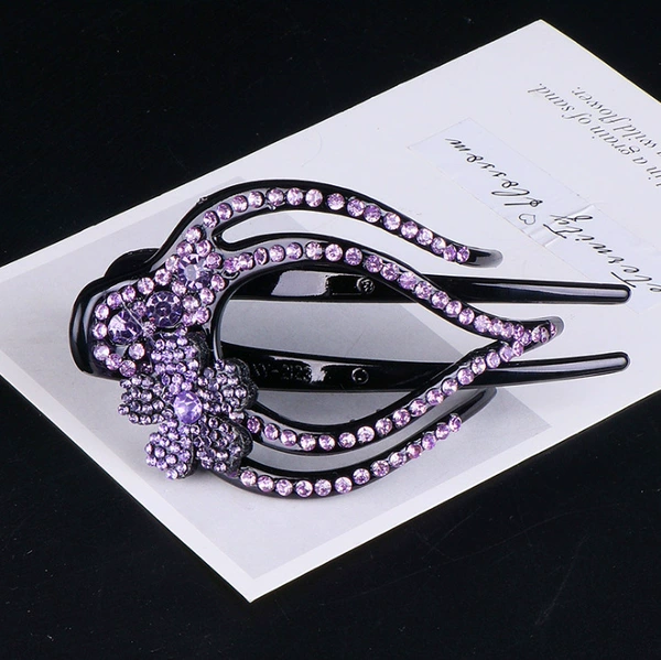 Three-toothed clip-Taoxin Violet