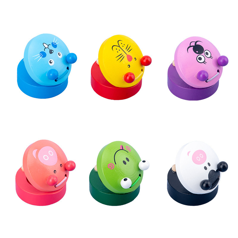 Productos de la fábrica WODI madera animal tablero de sonido Educativo Educación Temprana 3-7 años de edad dibujos animados Orff niños instrumento musical música juguete