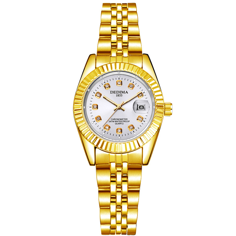 화이트 국수와 여성 풀 골드