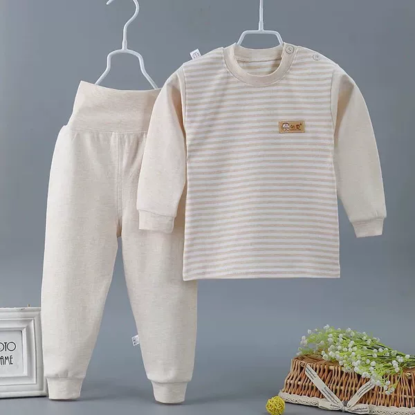 Shoulder Bloom-Apricot stripe