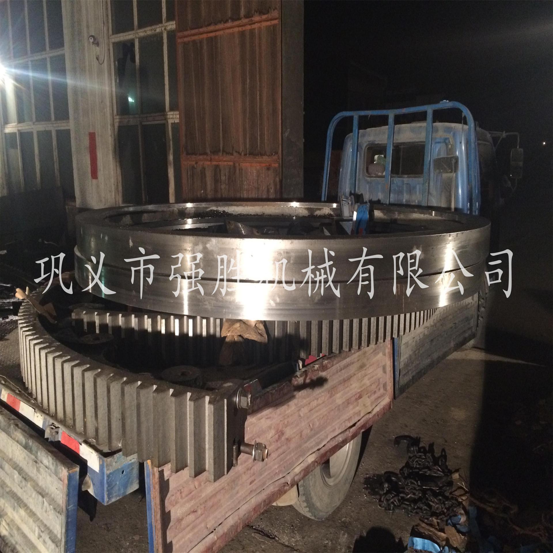 【源头厂家】制作大型齿轮 设计生产回转窑对开大齿圈