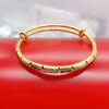 Gold bracelet, starry sky, 24 carat white gold