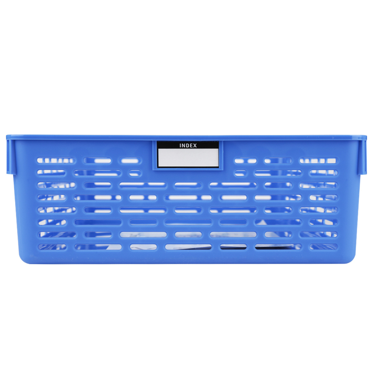 Deli 929 marco de datos de plástico azul/cesta de almacenamiento/cesta de archivos/cesta de datos/cesta de la factura A4 cesta de archivos