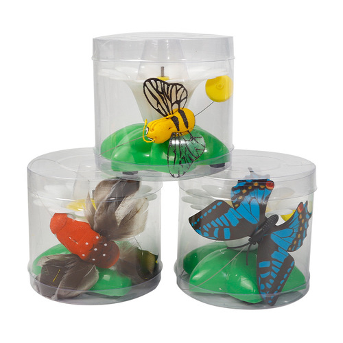 Electric Flying Bird Cat Toy Butterfly Rotating Around Flowers Automatic Cat Funny Toy Pet Cat Supplies Wholesale
