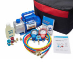 冷媒表组accurate manifold gauge配真空泵 vacuum 3CFM 出口美国