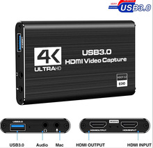 特價 40    先到先得 4K60HZHDMI錄制盒真USB3.0免驅動采集卡