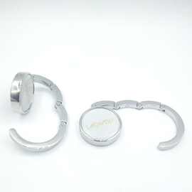 锌合金圆形方形折叠挂包钩 包包挂钩挂包器底胚挂包器胚桌边挂钩