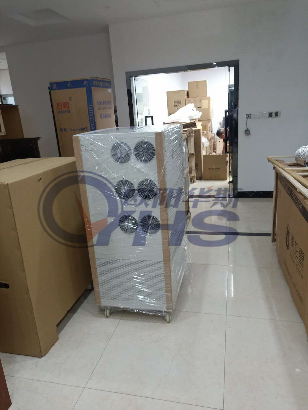 ����60KVA��Ƶ��Դ������ɽ��ͷ�ͻ��ֳ�����֤�������Ե�Դʹ��