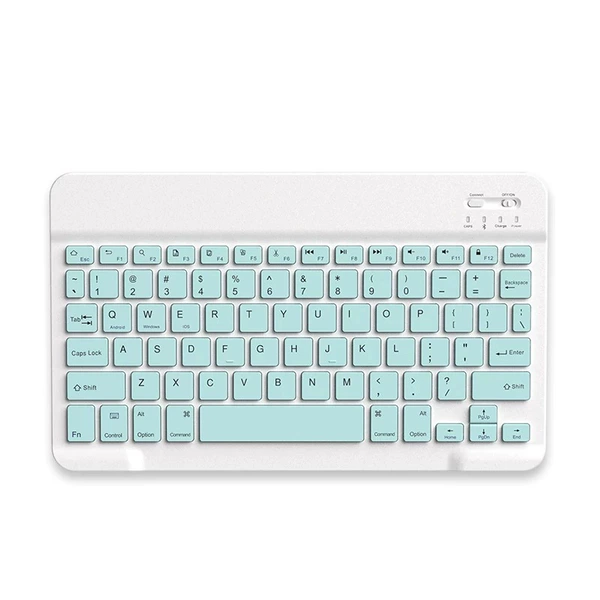 Blue keyboard, charging cable, 10inch