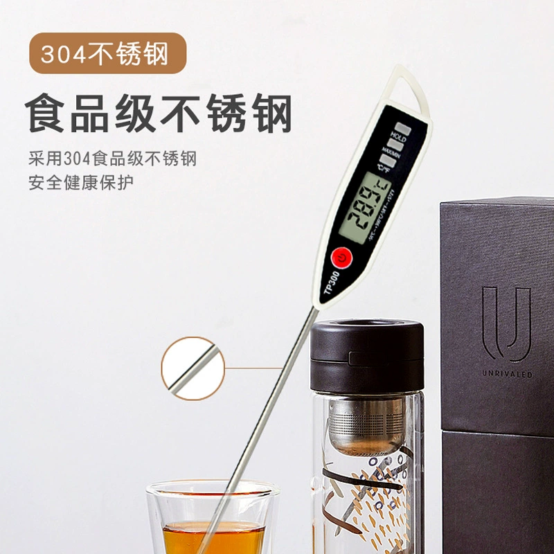 Зонд пищевой центр термометр BBQ выпечка цифровой дисплей электронный термометр TP300 гриль пищевой термометр