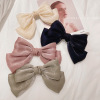 South Korea's East Gate imported bright silk satin super big bow hair folding fairy hair