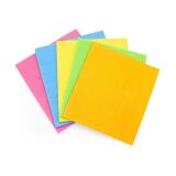 Ткань для мытья посудомоечной ткани с домашней деревянной пульпой мокрой чистя