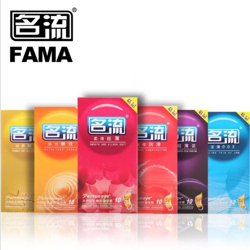 Celebrity Ultra-Thin Silk Thin Threaded Granule Premium Series Condoms, 10-pack, Adult Erotic Sex Products