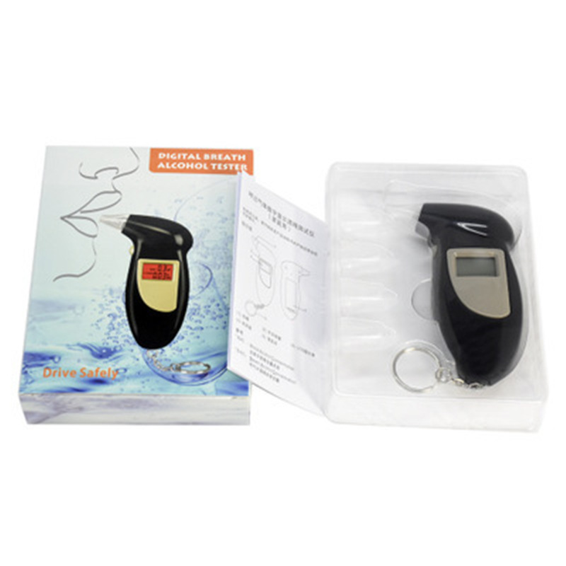 厂家供应直销鸟嘴形AT68呼气式酒精检测仪便携式酒精测试仪 跨境