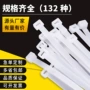 自锁式外贸白色黑色束线带